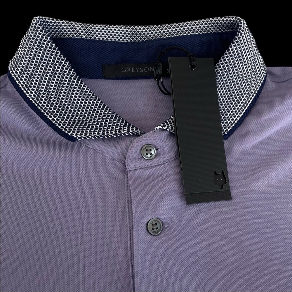 Greyson Golf Cherokee Short Sleeve Polo Shirt Toadflax Size 2XL $98